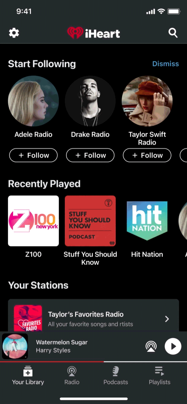 What is wrong with iheart 2025 radio app