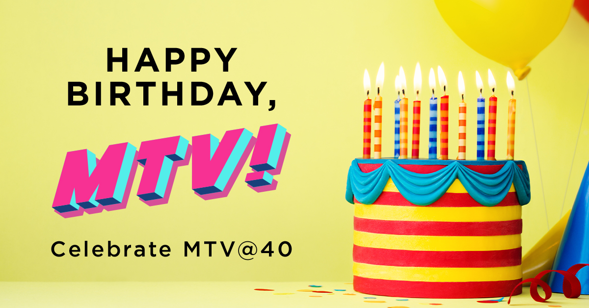 Celebrating 40 Years of MTV_Banner