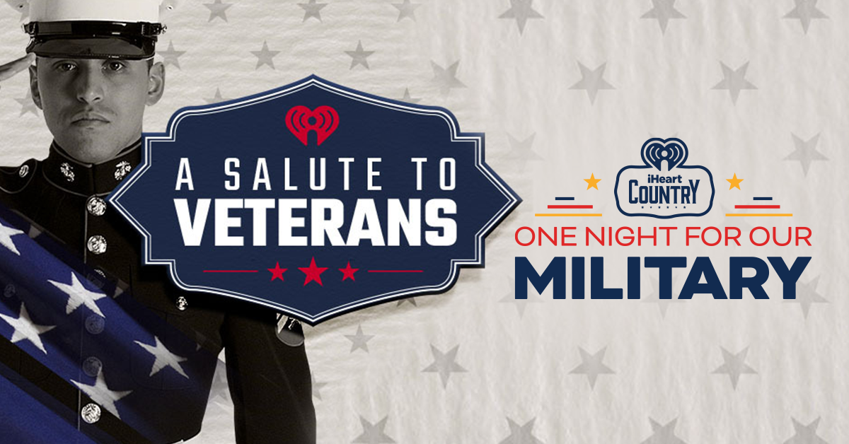 iHeartCountry “One Night For Our Military”_Banner