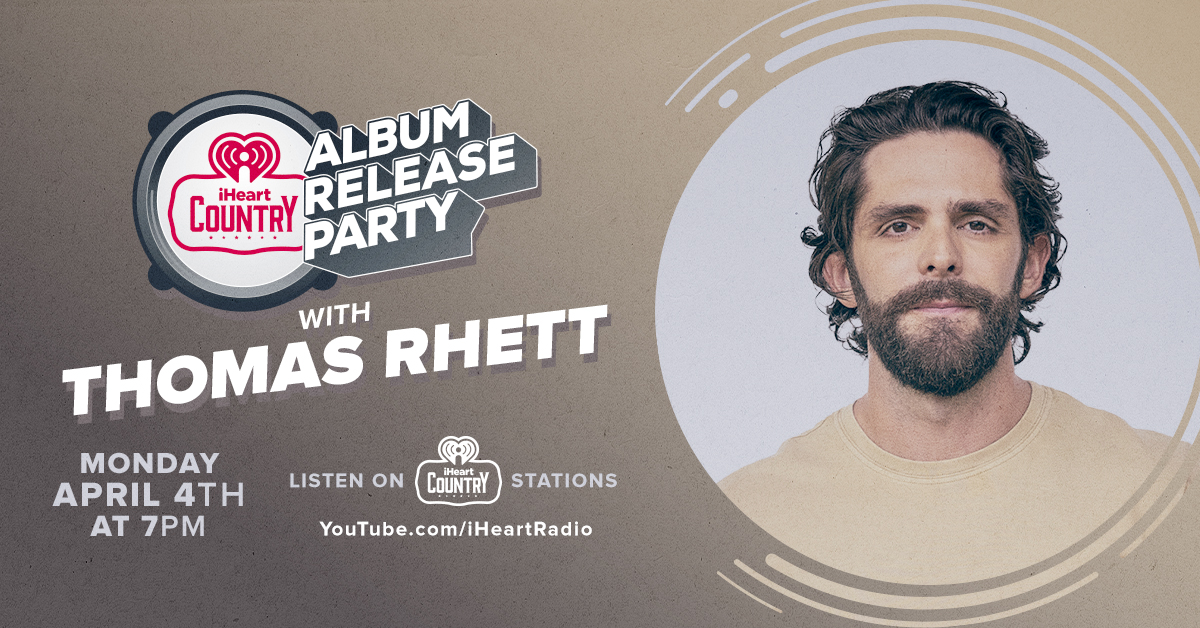 Thomas Rhett Album Release Party Banner