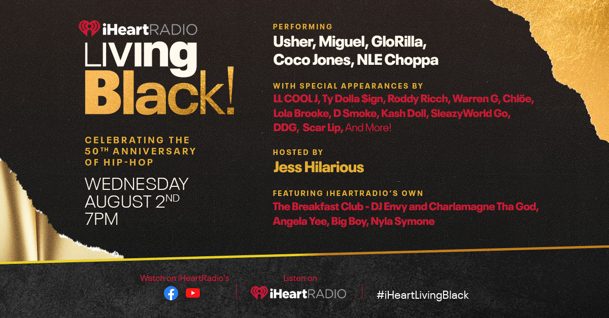 iHeartRadio Living Black! 2023 Lineup