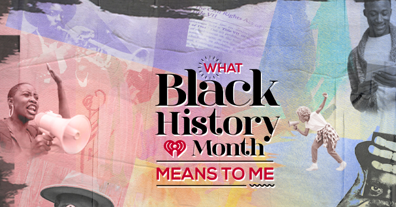 what black history month means to me graphic