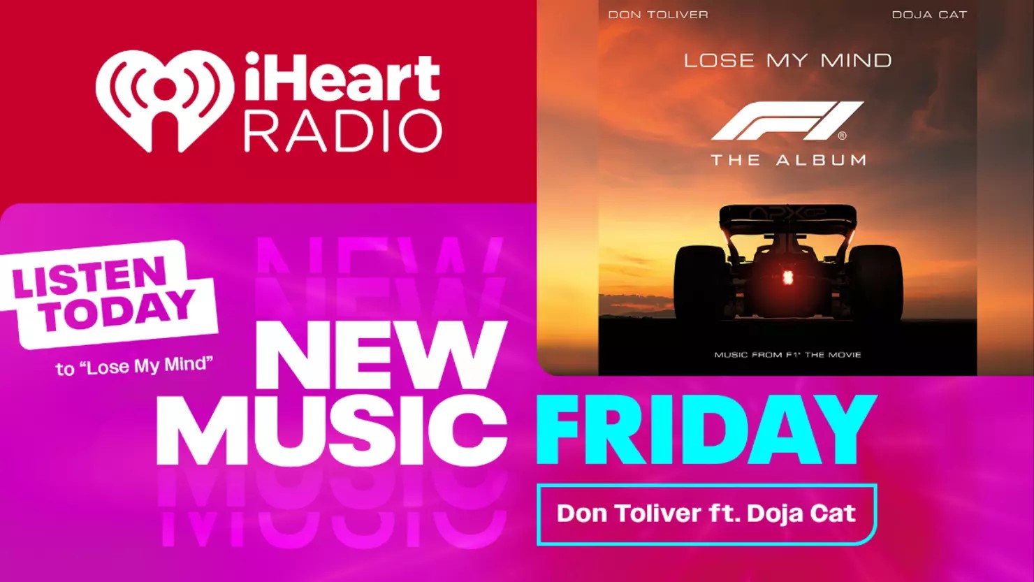 new music friday graphic